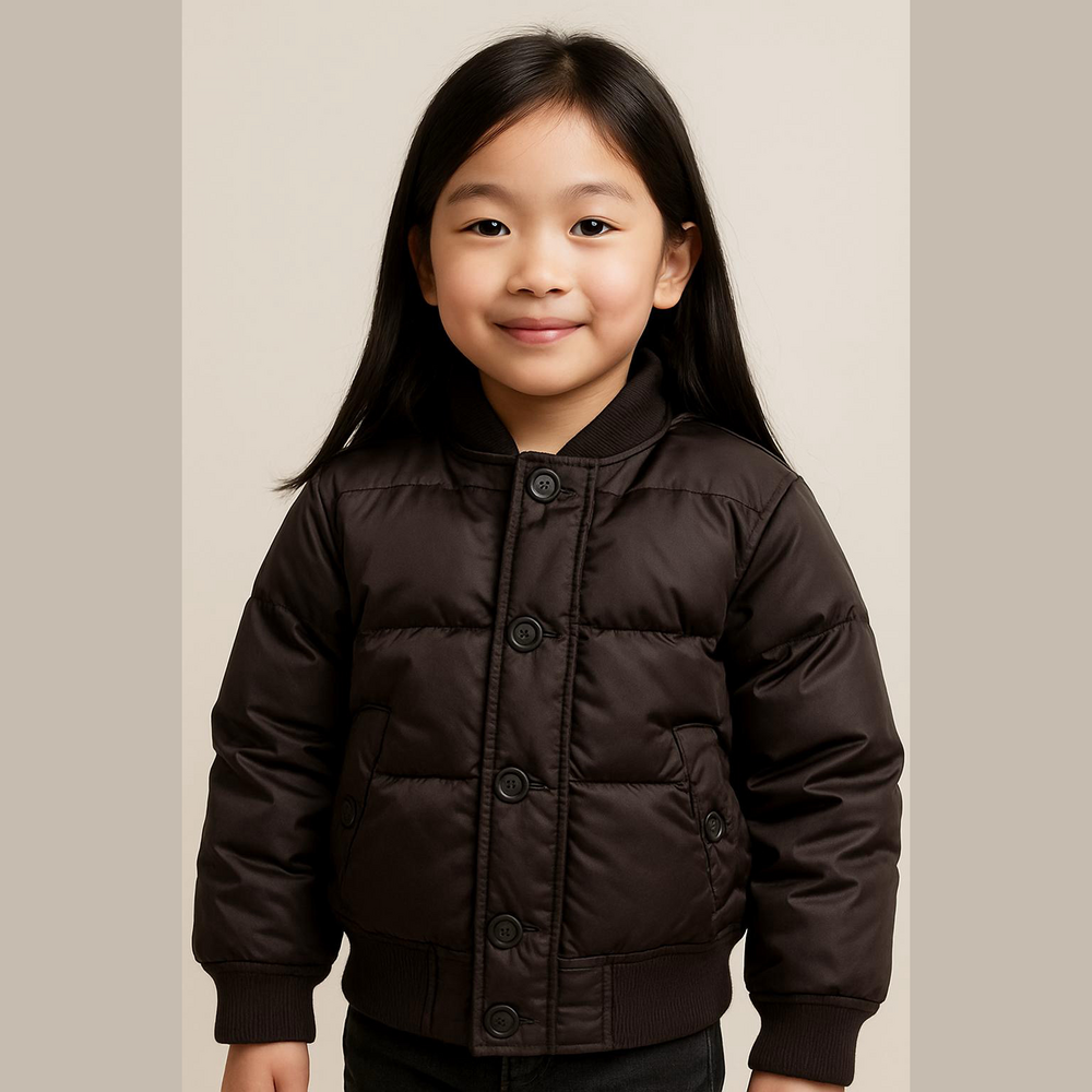 Old Navy Kids Dark Puffer Jacket